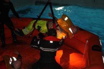 Abbergen einer verletzen Person